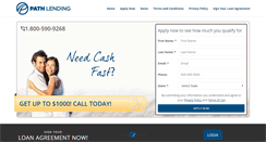 Desktop Screenshot of pathlending.com